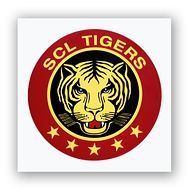 SCL Tigers Heckscheibenkleber 