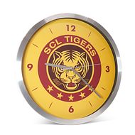 SCL Tigers Wanduhr 